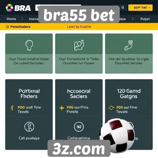 Recursos e funcionalidades do site bra55 bet