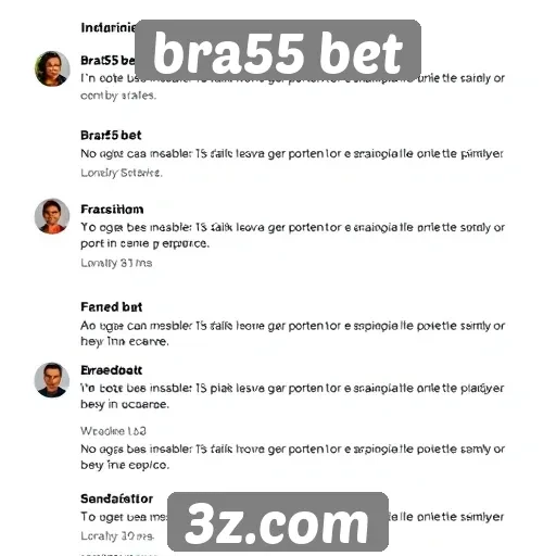 Feedback dos usuários sobre a experiência no bra55 bet
